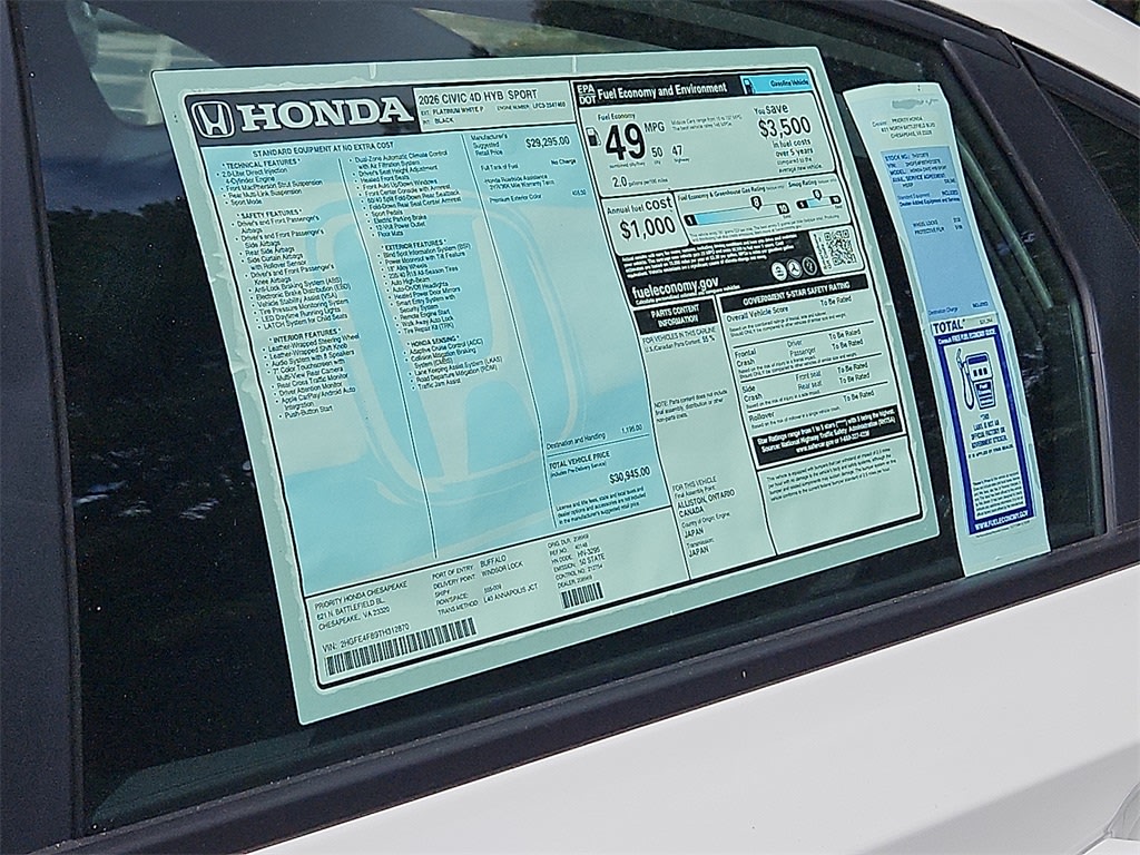 Thumbnail: 2026 Honda Civic - 20