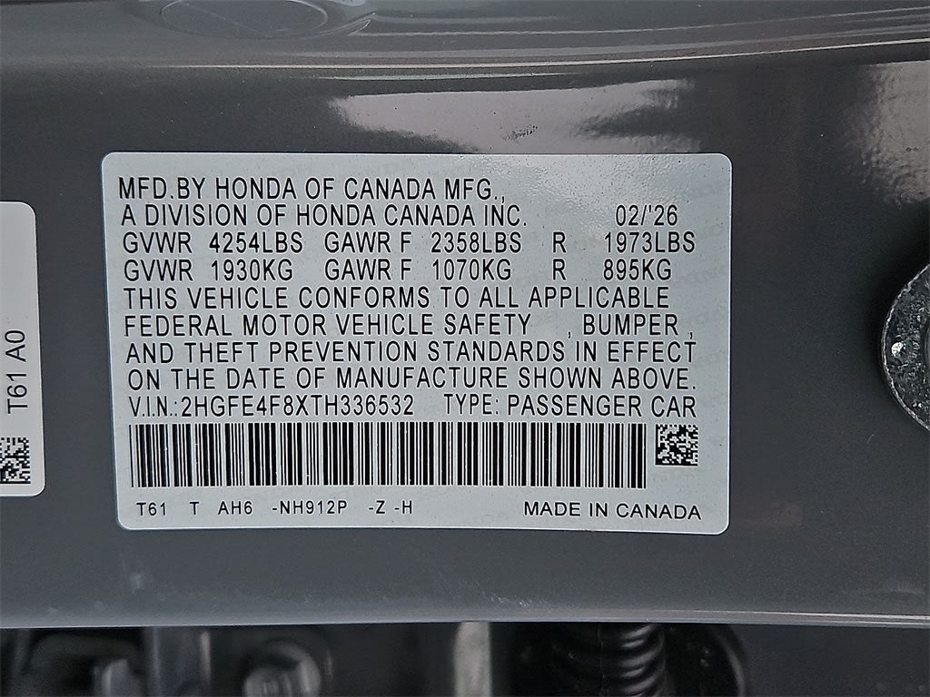 Thumbnail: 2026 Honda Civic - 11