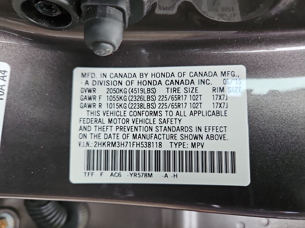 Thumbnail: 2015 Honda CR-V - 18