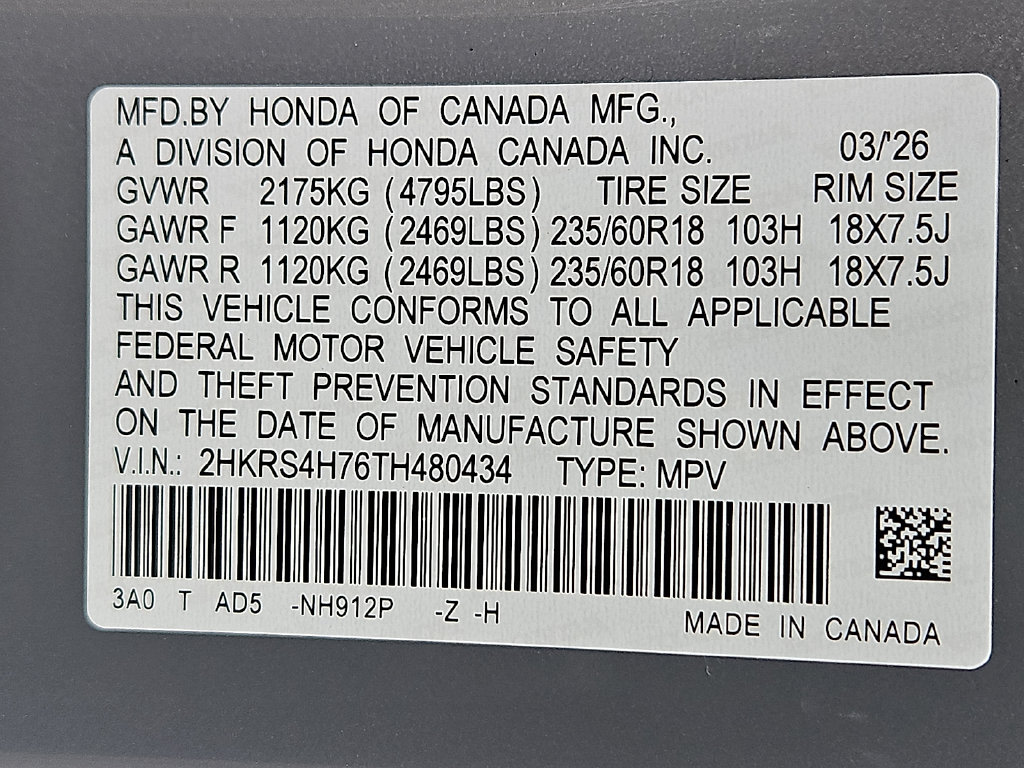 Thumbnail: 2026 Honda CR-V - 17