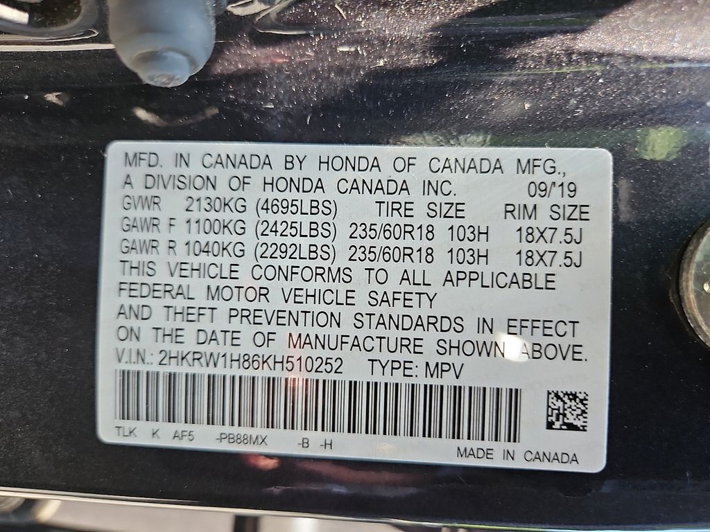 Thumbnail: 2019 Honda CR-V - 13