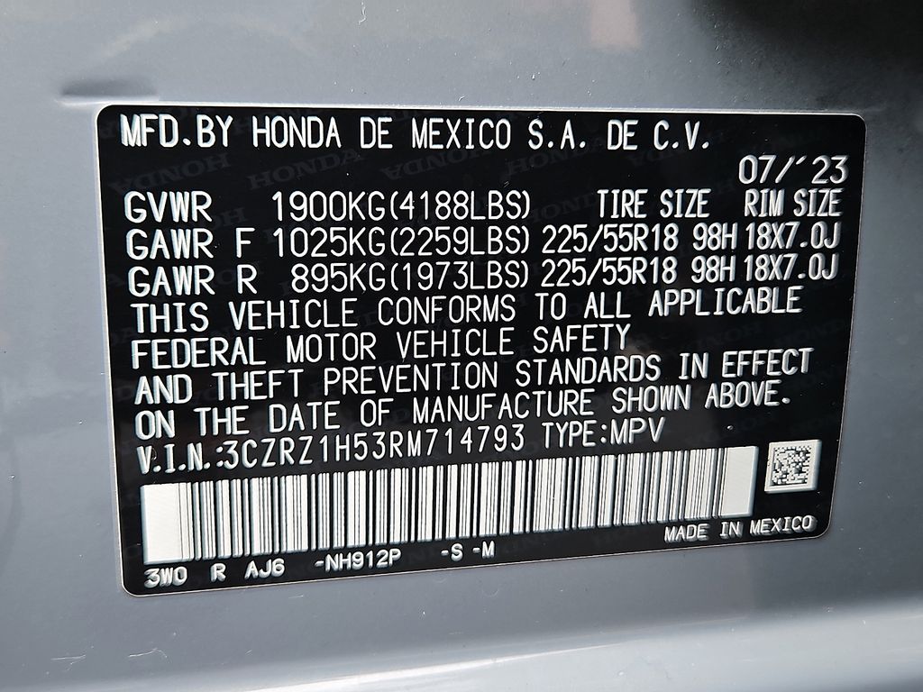 Thumbnail: 2024 Honda HR-V - 18