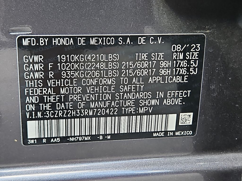 Thumbnail: 2024 Honda HR-V - 17