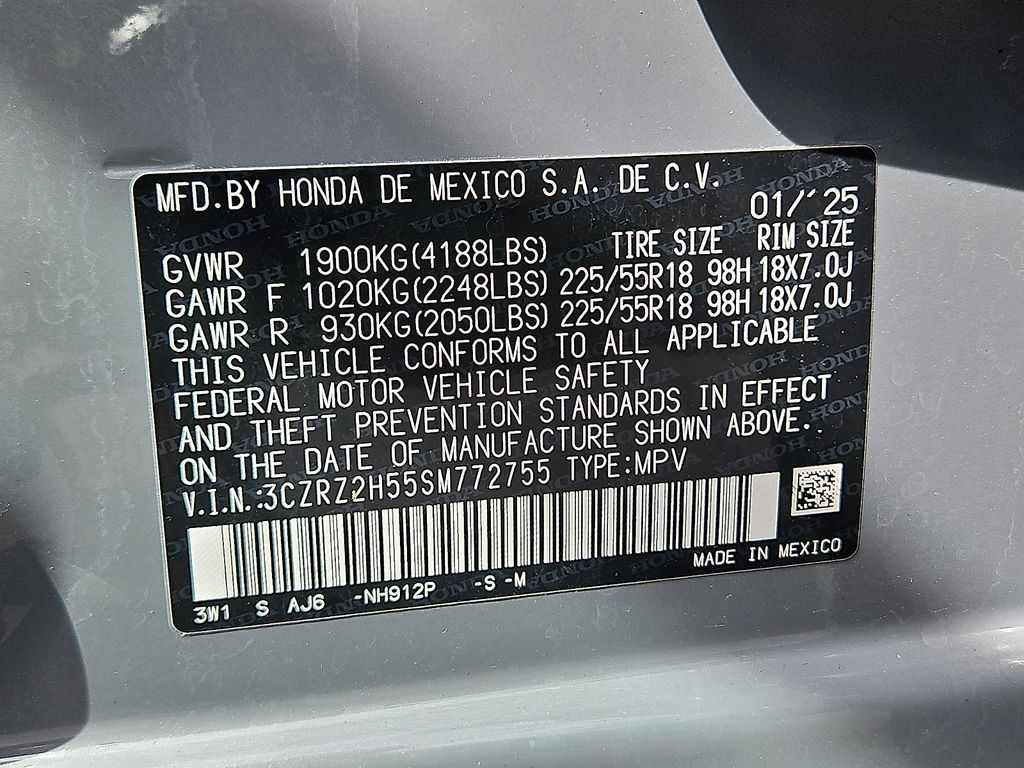 Thumbnail: 2025 Honda HR-V - 18