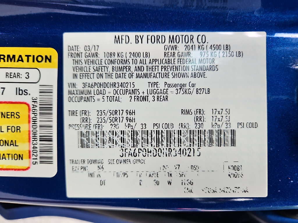 Thumbnail: 2017 Ford Fusion - 6