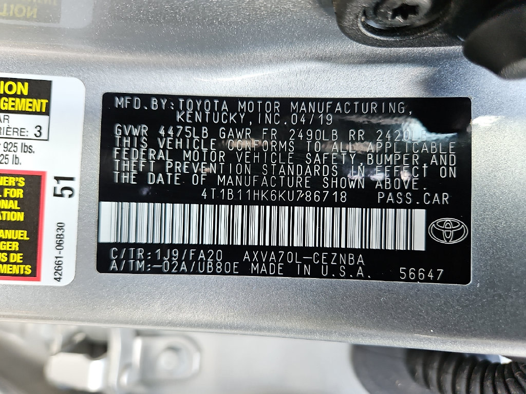 Thumbnail: 2019 Toyota Camry - 18