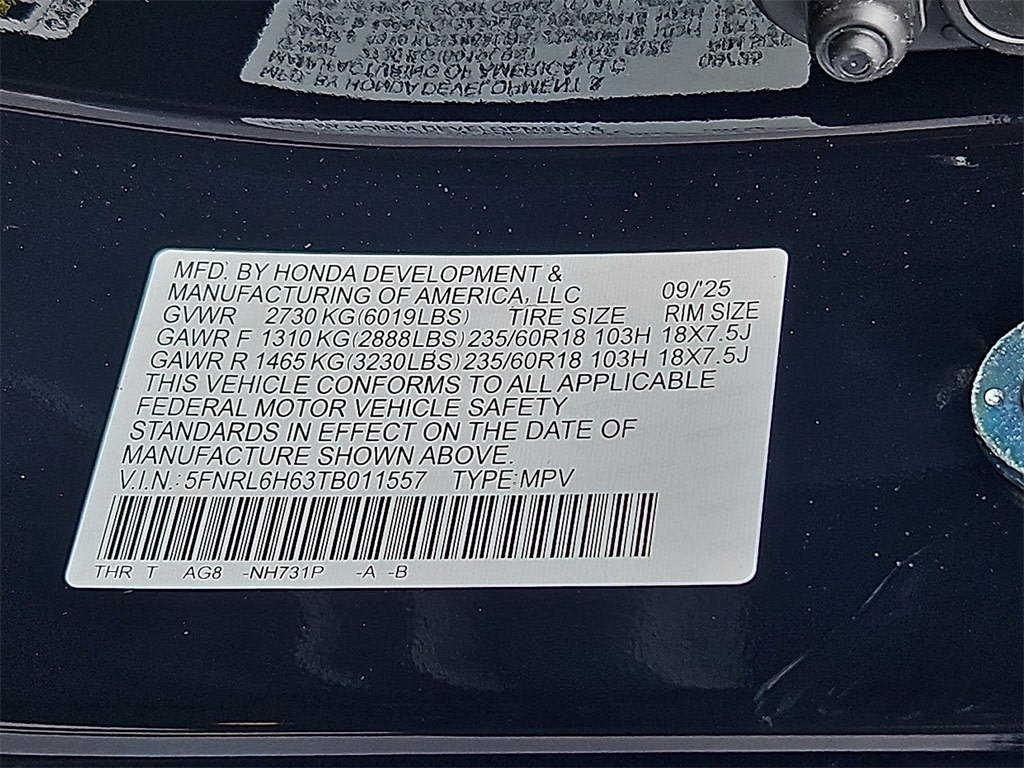 Thumbnail: 2026 Honda Odyssey - 11