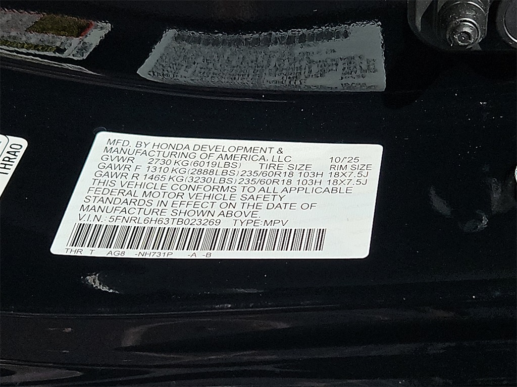 Thumbnail: 2026 Honda Odyssey - 10