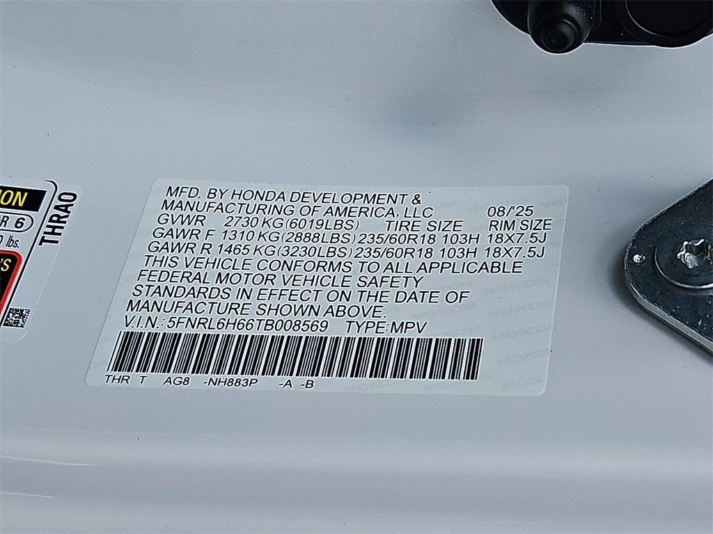 Thumbnail: 2026 Honda Odyssey - 11