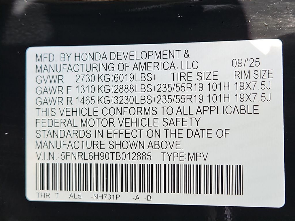 Thumbnail: 2026 Honda Odyssey - 17