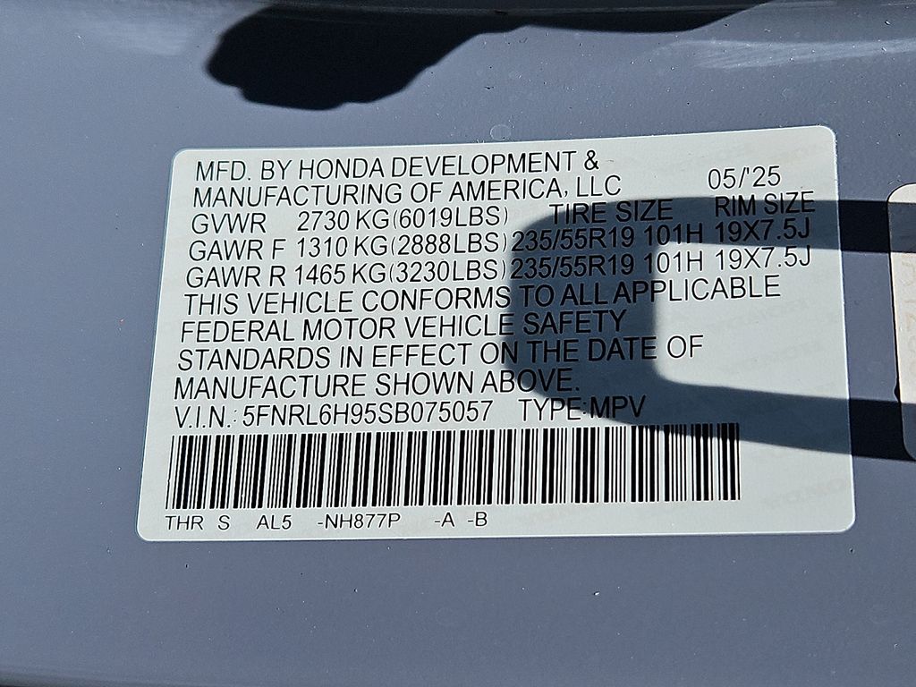 Thumbnail: 2025 Honda Odyssey - 16
