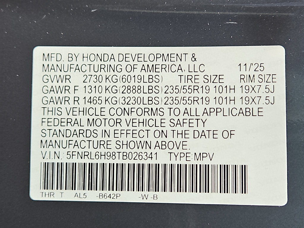 Thumbnail: 2026 Honda Odyssey - 17