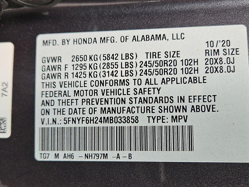 Thumbnail: 2021 Honda Pilot - 17