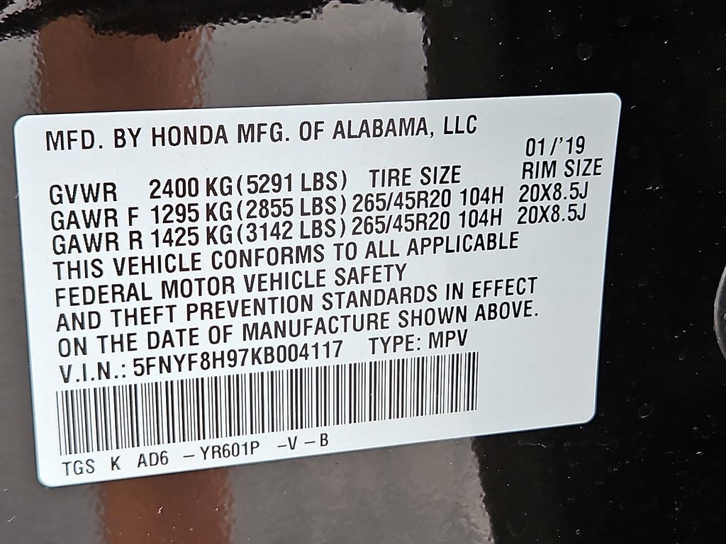 Thumbnail: 2019 Honda Passport - 17