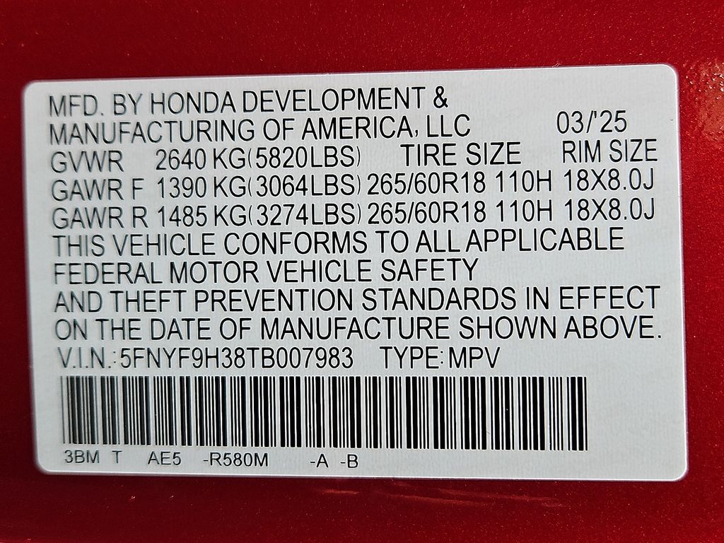 Thumbnail: 2026 Honda Passport - 16