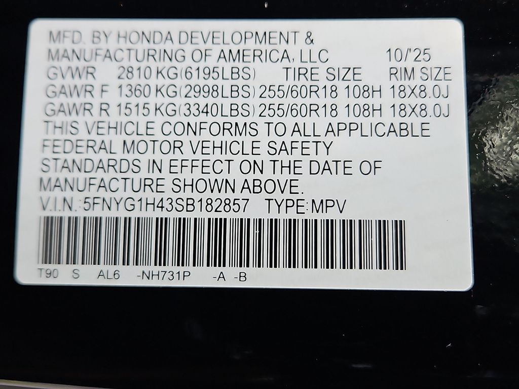 Thumbnail: 2025 Honda Pilot - 17