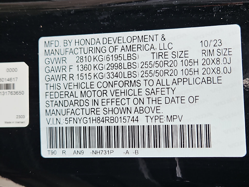 Thumbnail: 2024 Honda Pilot - 16