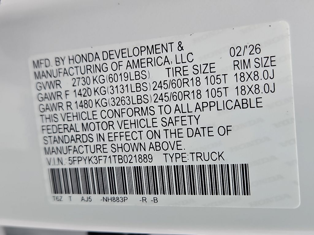 Thumbnail: 2026 Honda Ridgeline - 8