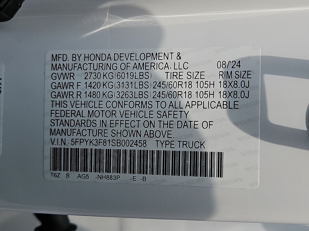 Thumbnail: 2025 Honda Ridgeline - 17