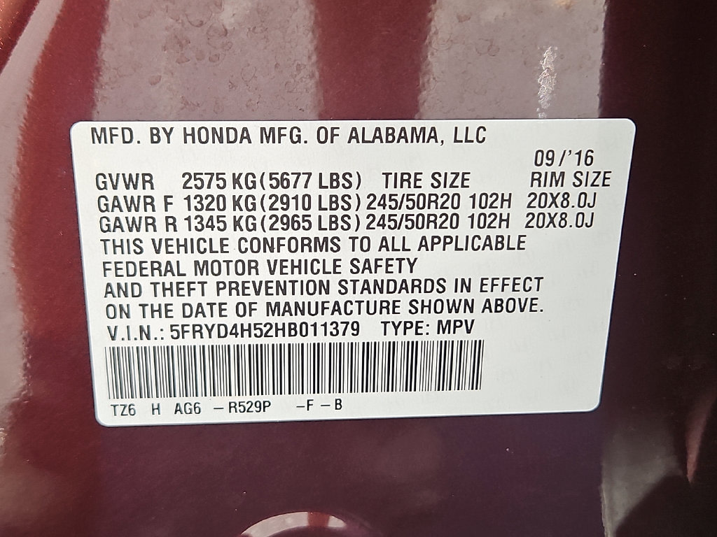 Thumbnail: 2017 Acura MDX - 17