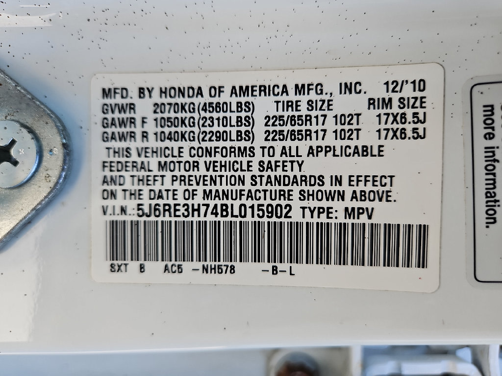 Thumbnail: 2011 Honda CR-V - 16