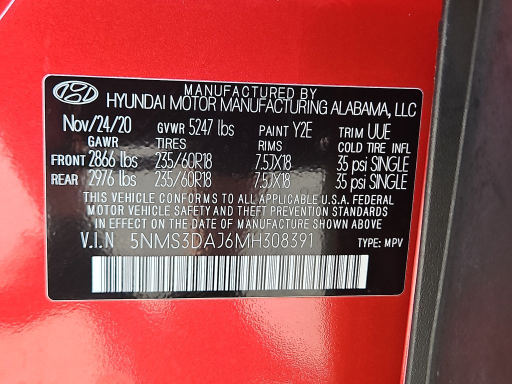 Thumbnail: 2021 Hyundai Santa Fe - 16