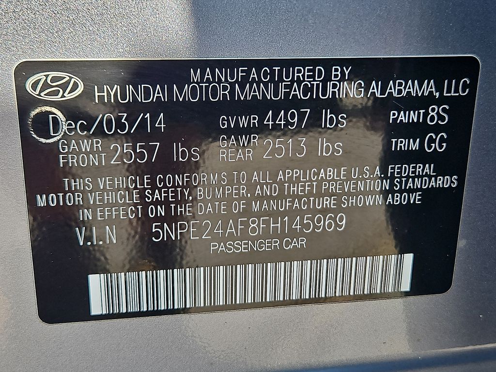 Thumbnail: 2015 Hyundai Sonata - 17