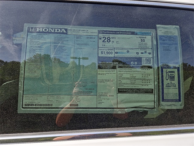 2025 Honda CR-V LX 19
