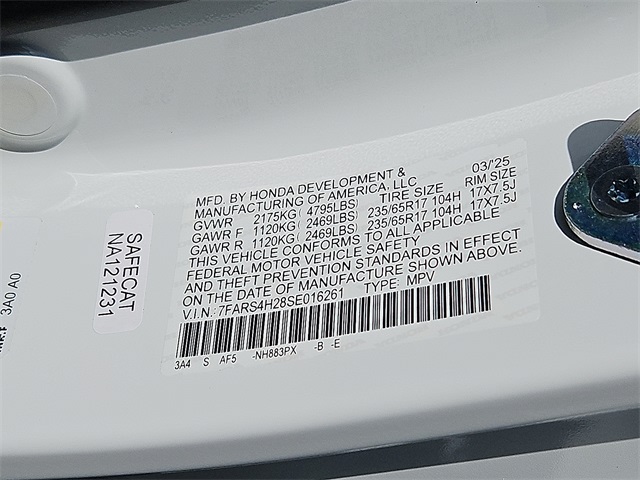 2025 Honda CR-V LX 12