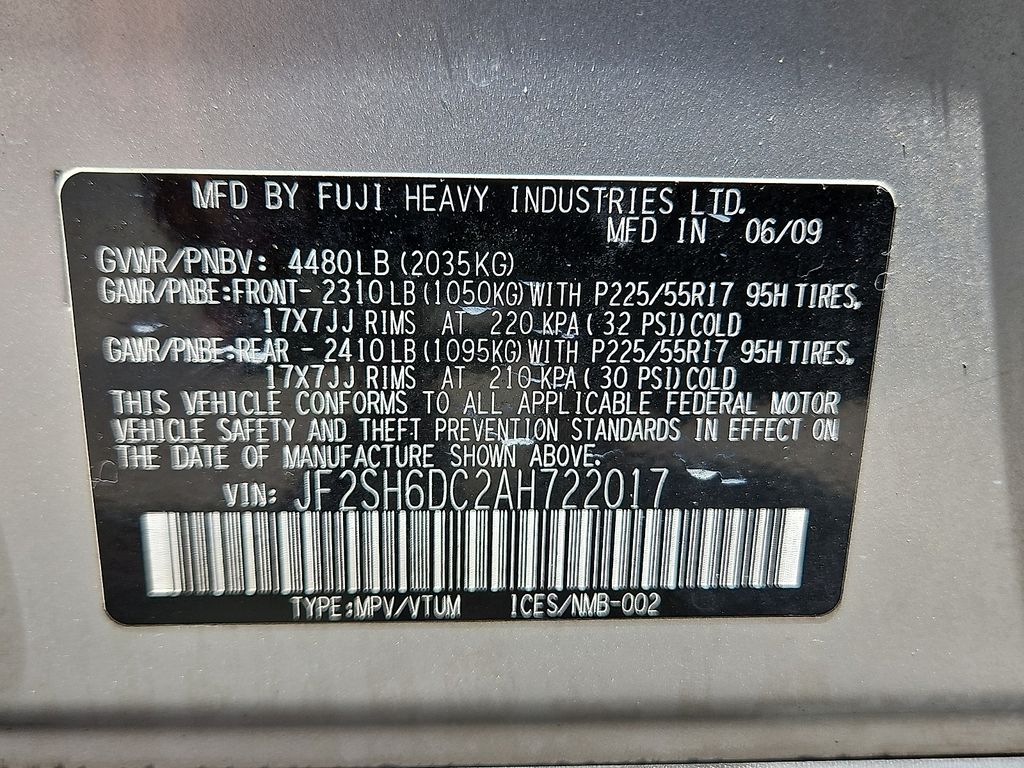 Thumbnail: 2010 Subaru Forester - 17