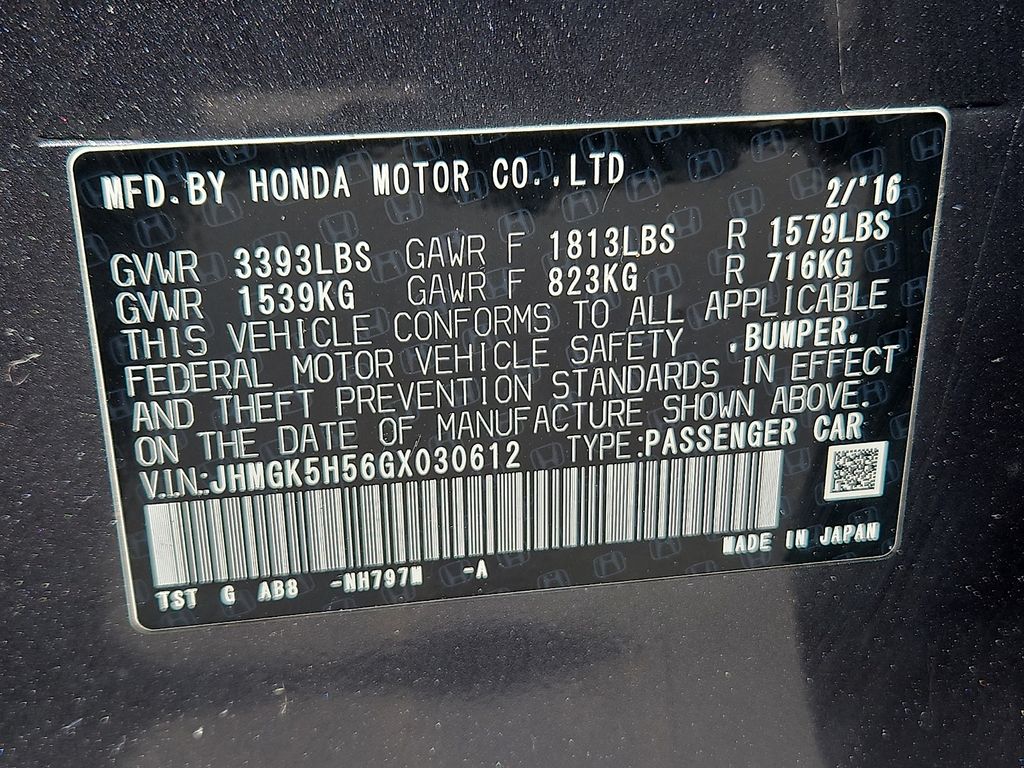 Thumbnail: 2016 Honda Fit - 17
