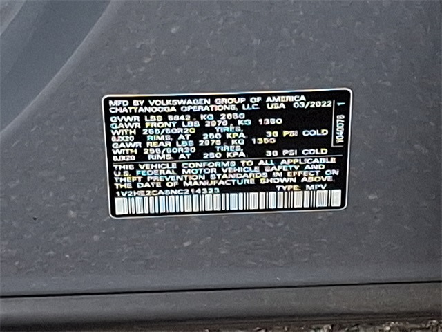 Thumbnail: 2022 Volkswagen Atlas - 15