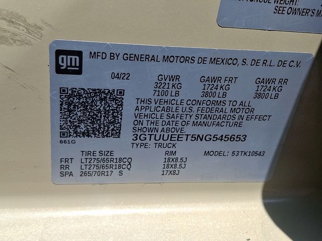 Thumbnail: 2022 GMC Sierra 1500 - 14
