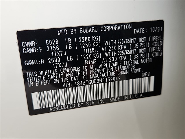 Thumbnail: 2022 Subaru Outback - 16