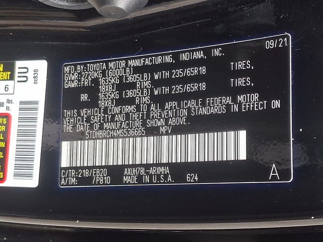 Thumbnail: 2021 Toyota Highlander - 14