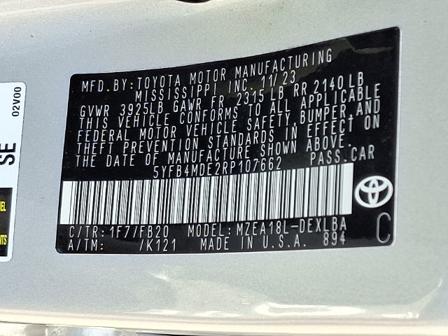 Thumbnail: 2024 Toyota Corolla - 15