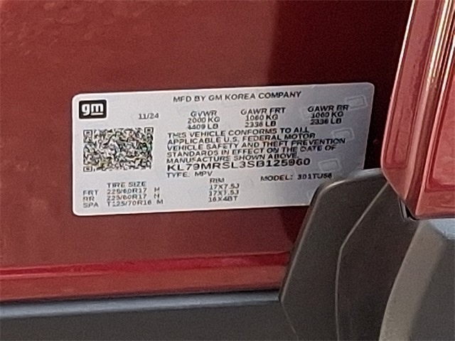 Thumbnail: 2025 Chevrolet TrailBlazer - 16