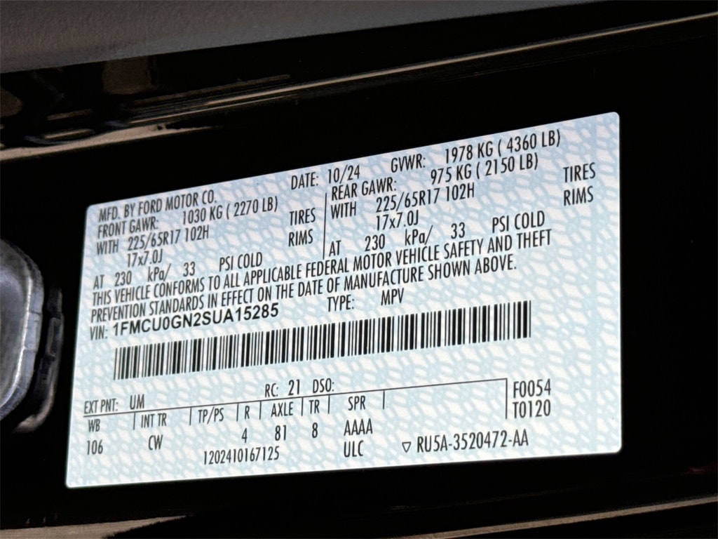 Thumbnail: 2025 Ford Escape - 18