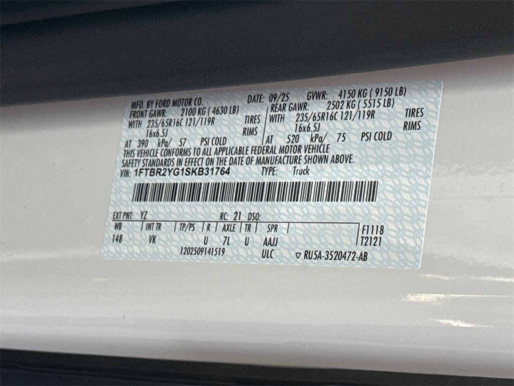 Thumbnail: 2025 Ford Transit Series - 16