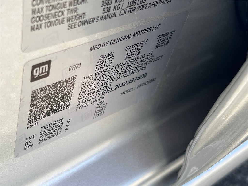 Thumbnail: 2021 Chevrolet Silverado 1500 - 19