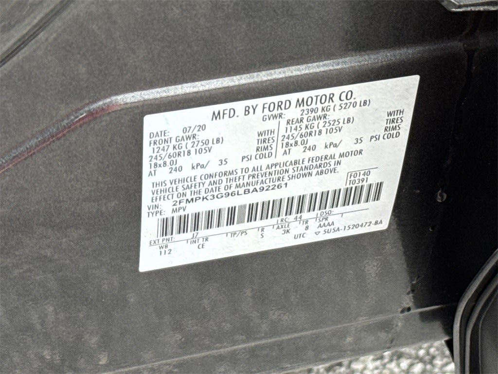 Thumbnail: 2020 Ford Edge - 17