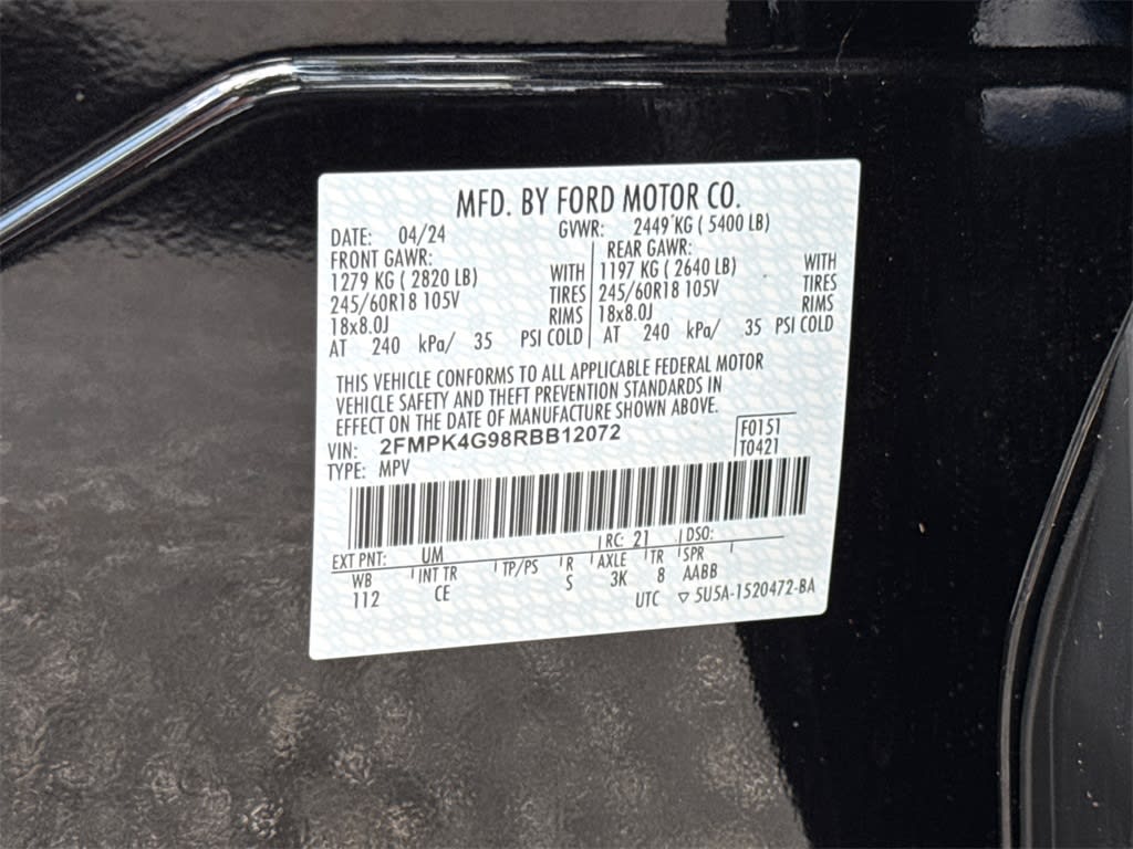 Thumbnail: 2024 Ford Edge - 18