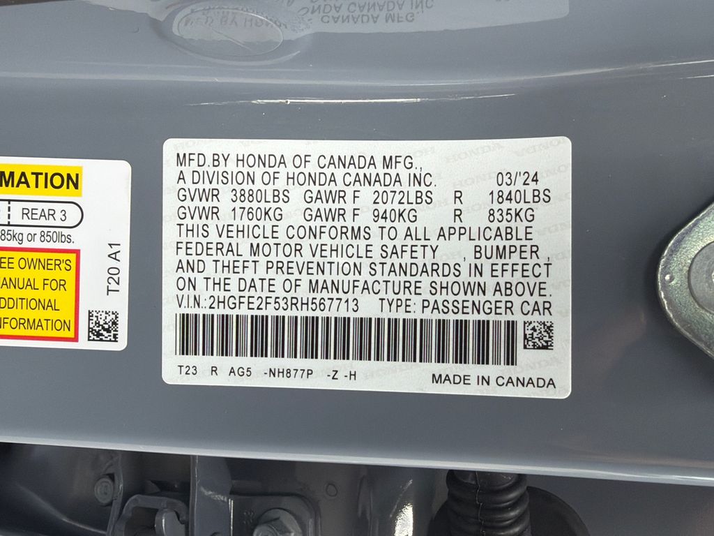 Thumbnail: 2024 Honda Civic - 18