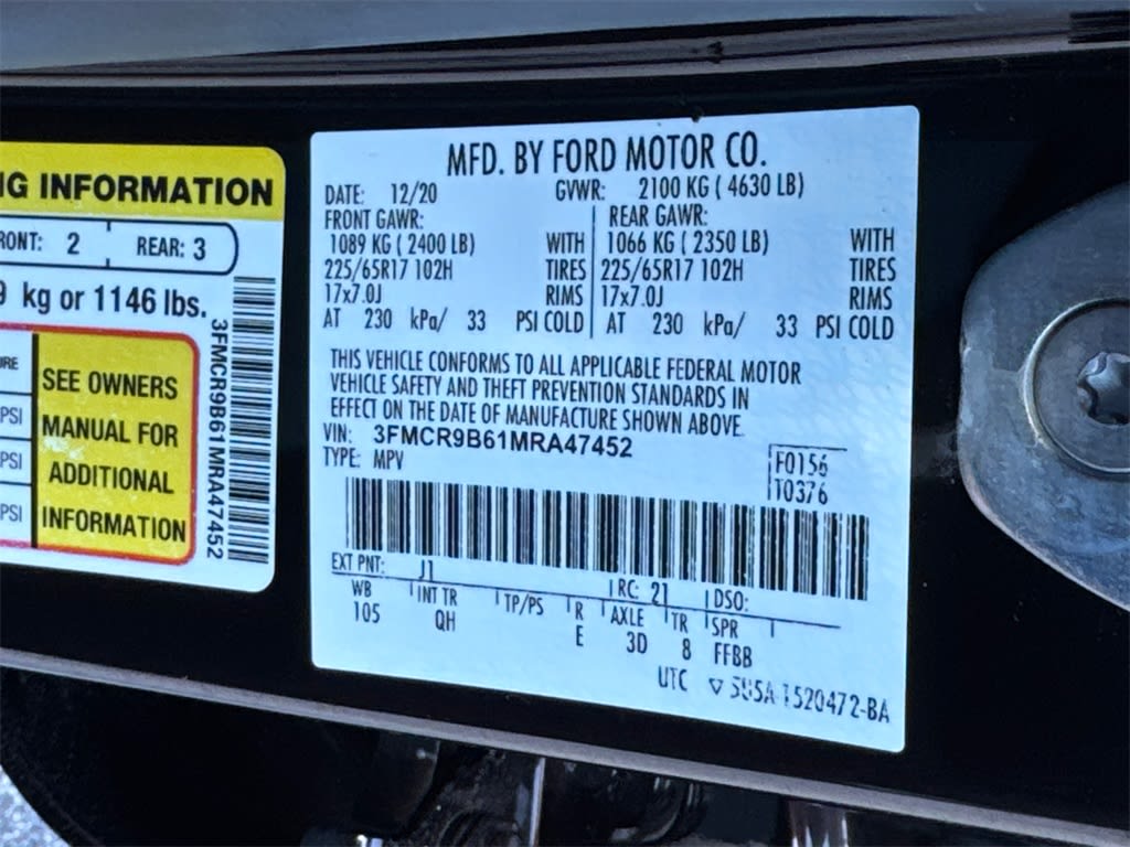 Thumbnail: 2021 Ford Bronco Sport - 34