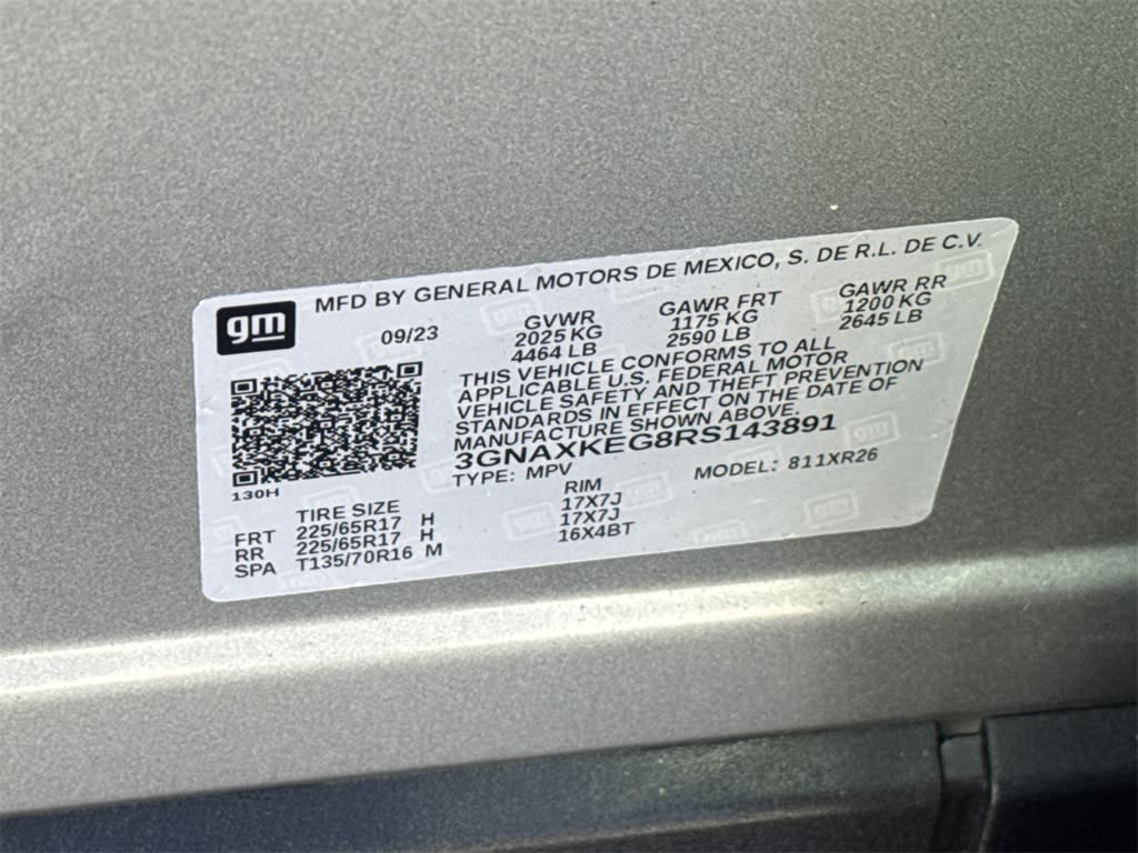 Thumbnail: 2024 Chevrolet Equinox - 17