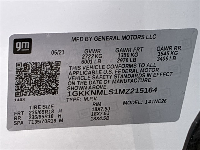 Thumbnail: 2021 GMC Acadia - 21