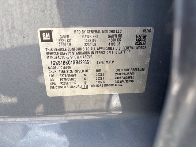 Thumbnail: 2016 GMC Yukon - 15