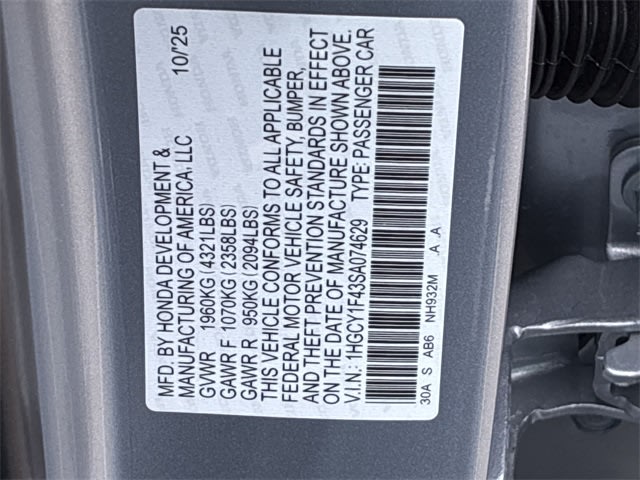 Thumbnail: 2025 Honda Accord - 39