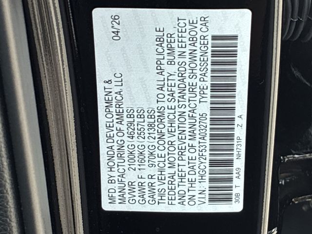 Thumbnail: 2026 Honda Accord - 39