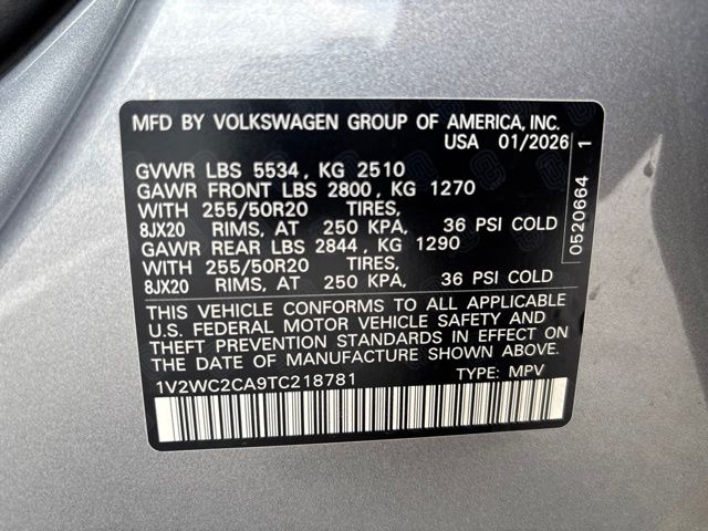 Thumbnail: 2026 Volkswagen Atlas - 13